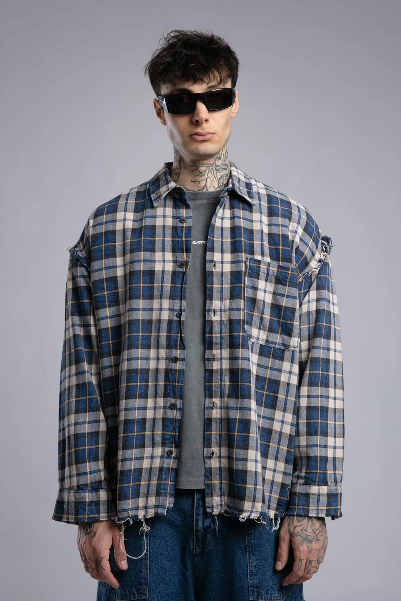 Catch Plaid Lumberjack Shirt