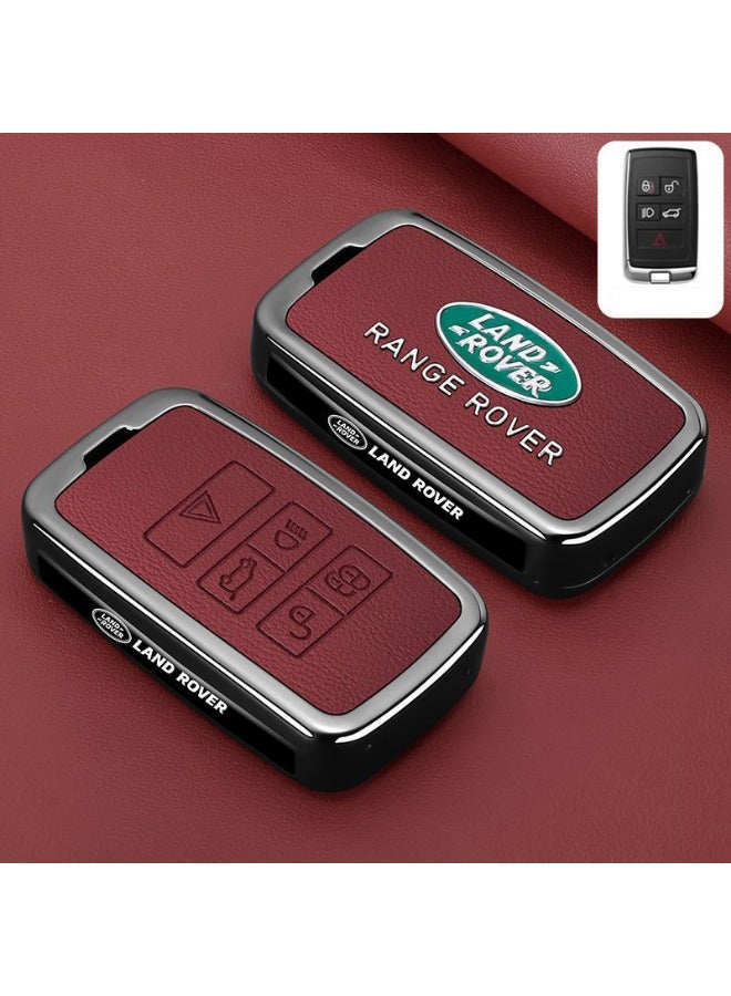 LAND ROVER High end car key protection cover suitable for Range Rover, Evoque, Star Pulse, Discovery 5&4, Sport Defender, metal frame car key shell case - Image 1