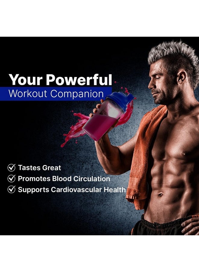 L-ARGININE PRO - L-ARGININE PRO Supplement ON-The-GO Single Serve Travel Packets - 5,500mg of L-arginine Plus 1,100mg L-Citrulline (Grape Berry, 30 Packets) - Image 1