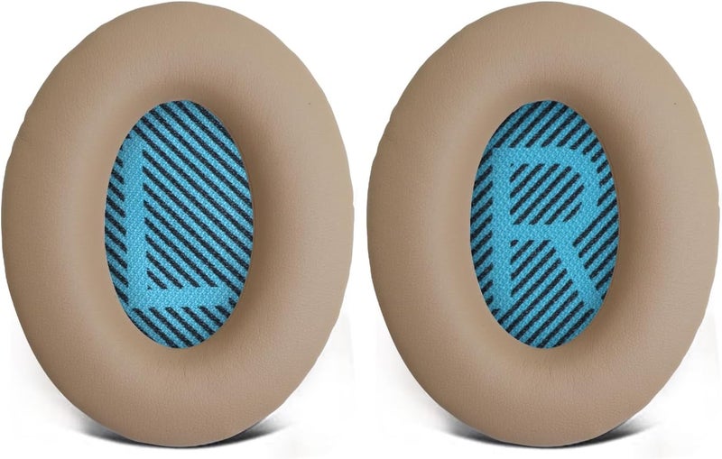 Niukeke Replacement Ear Pads for Bose QuietComfort 35/Quiet Comfort 35 II (qc 35/QC35 ii), Headphone Ear Covers, High Density Memory Cotton, Soft Leather, Adaptive Noise Isolation Headphones Pads Cushions - Image 3