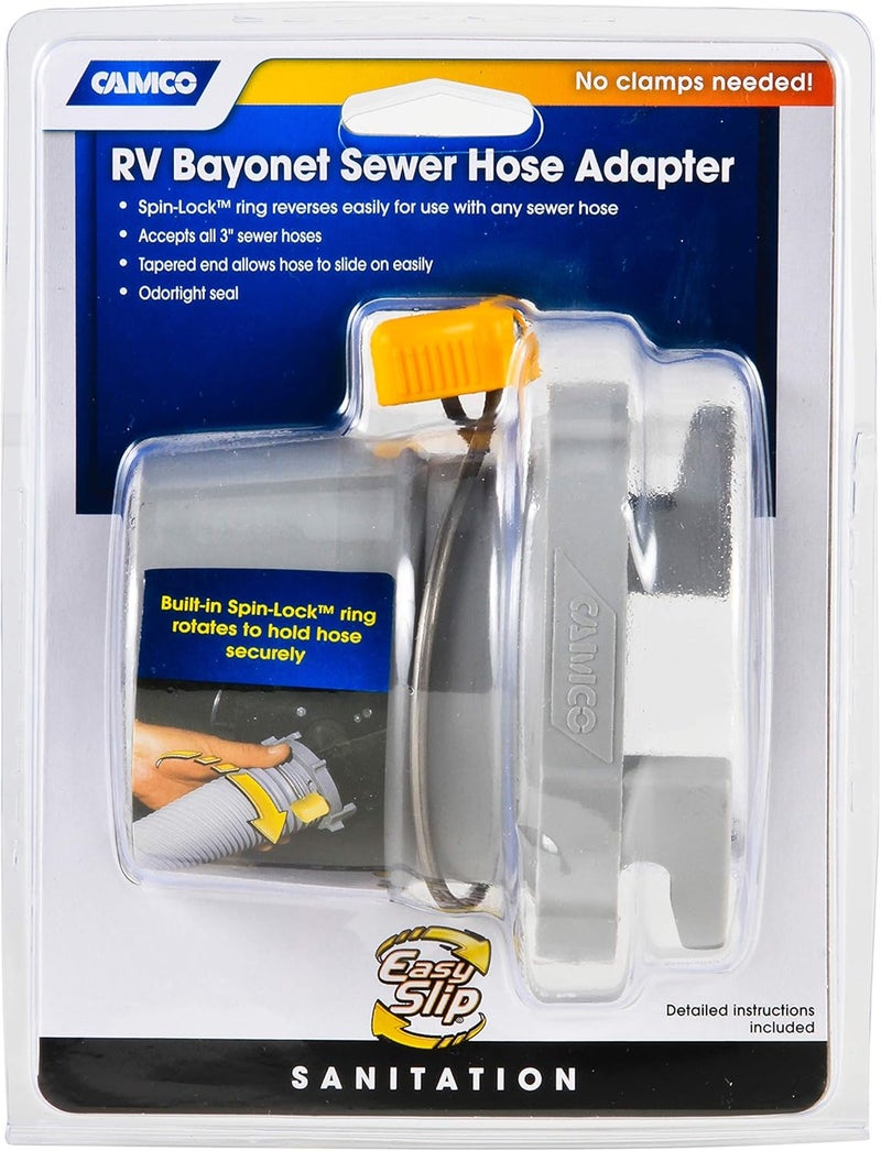 Camco Easy Slip Straight Hose Adapter - Image 2