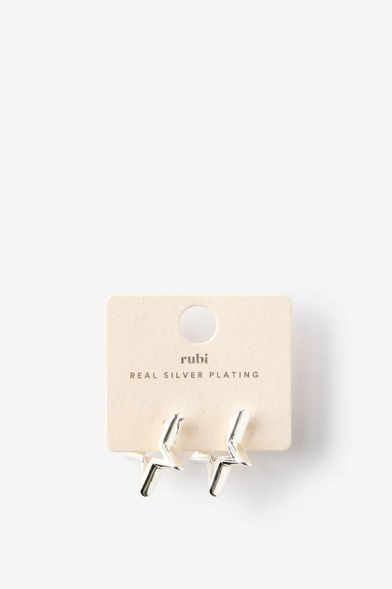 روبي Mid Charm Earring