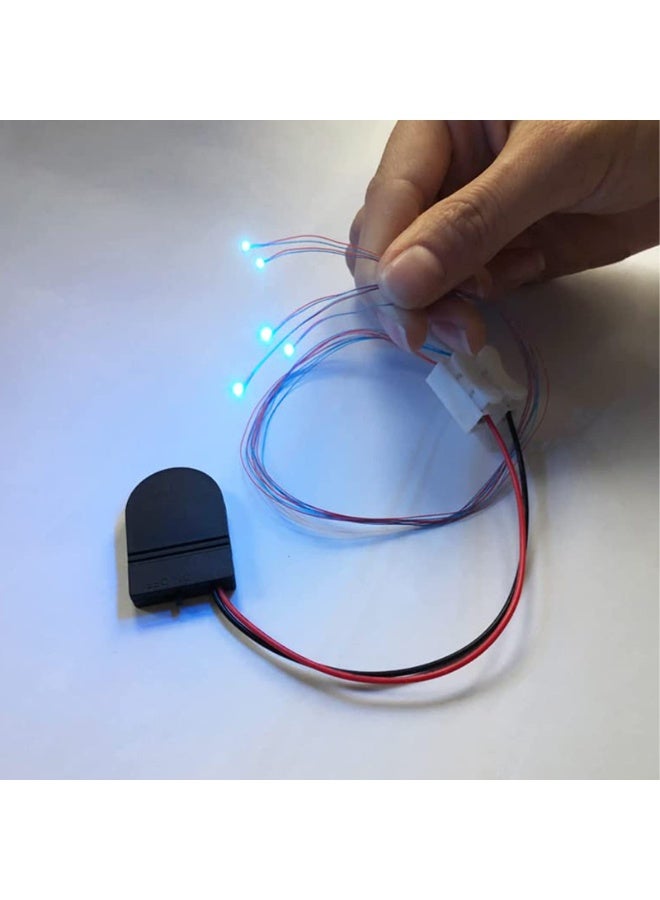 سونسر حامل بطارية CR2032 10 قطع، حامل بطارية CR2032، حامل بطارية 2 × 3 فولت، مع مفتاح تشغيل وإيقاف سلكي - Image 4