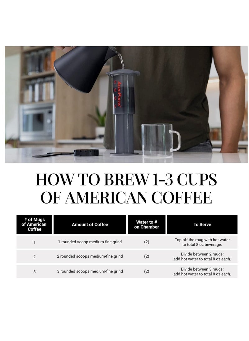 SMART CLOUDS Quick press Original Coffee and Espresso Maker Barista Level Portable Coffee Maker with Chamber Plunger and Filters Quick Coffee and Espresso Maker  - Image 2
