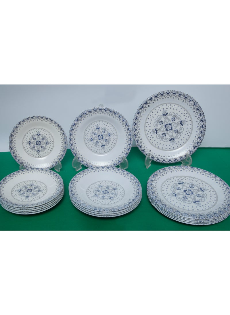 Elevation 18 Pieces Plate Set  - Image 2