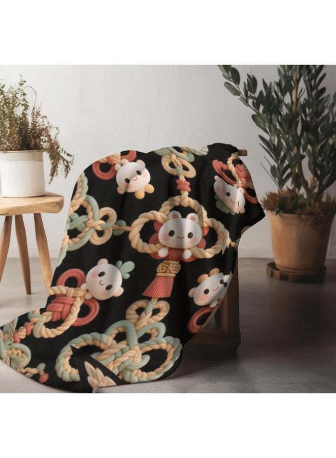 general Flannel thin blanket (warm and comfortable, suitable for sleep, gaming, dust removal and sandproof) 150cm*200cm - 1101 - Image 5