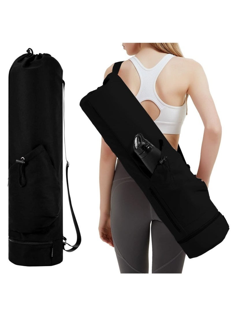 Arabest Yoga Mat Bag Large with Adjustable Carry Strap Pilates Bag with Bottle Pocket and Wet Compartment - Image 1