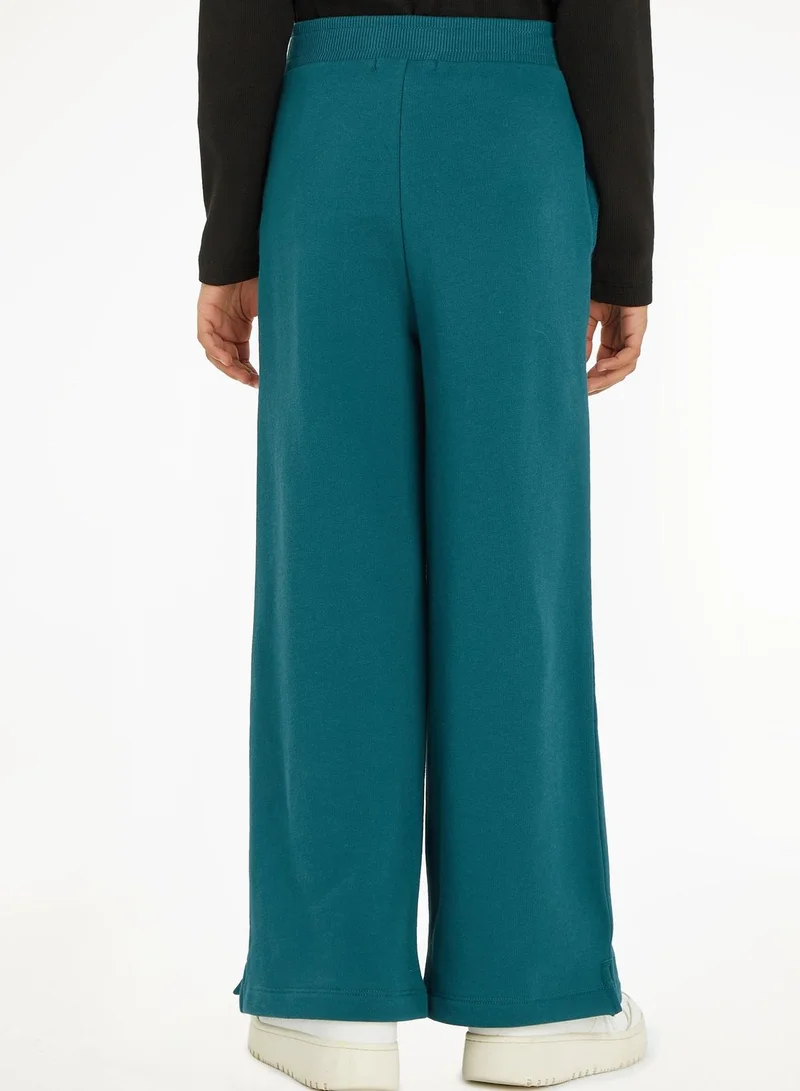 كالفن كلاين جينز بنطال رياضي بشعار للأطفال