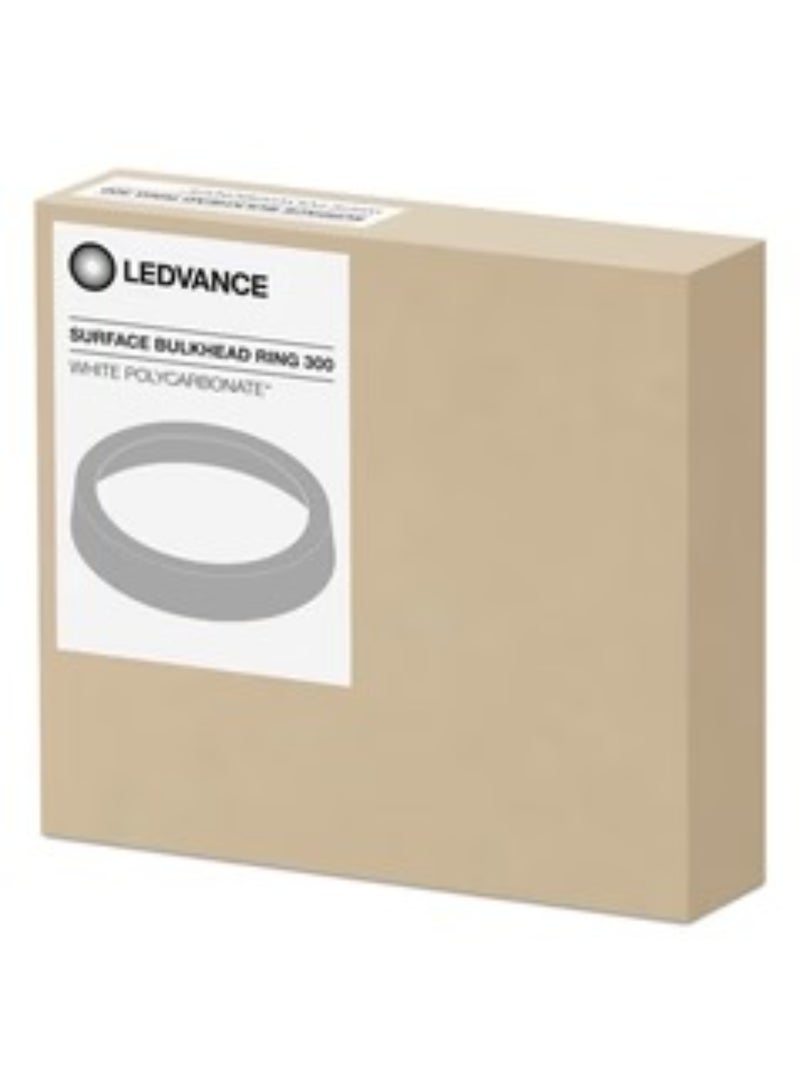 LEDVANCE Ledvance Surface Bulkhead Ring 300mm White IK10 Impact Resistant - Image 3