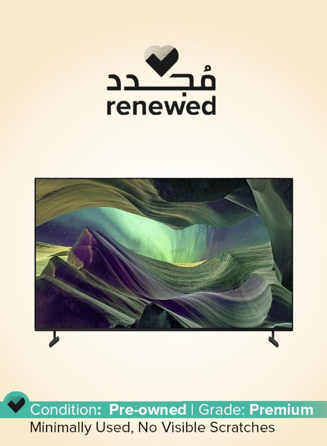 Sony Renewed -  75" Android Smart TV - 4K 75X85L Black - Image 1
