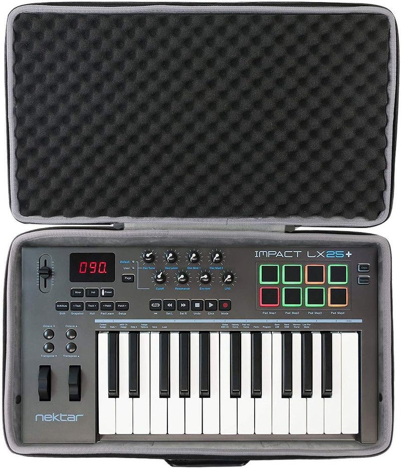 كو2كريا حقيبة السفر الصلبة من لوحدة تحكم لوحة المفاتيح MIDI Nektar Impact LX25+ (حقيبة سفر) - Image 1