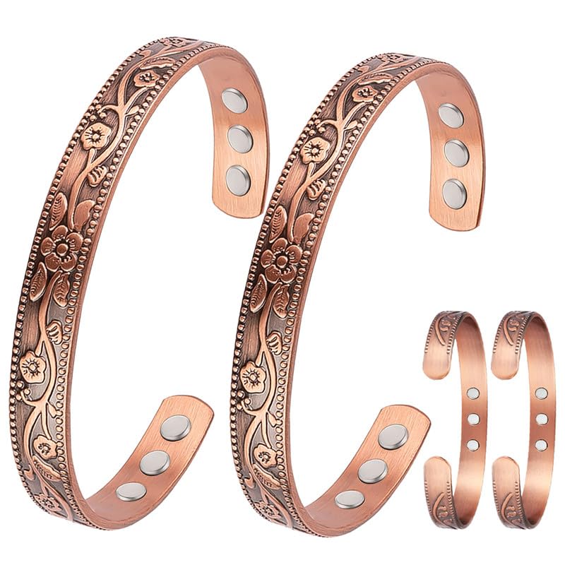Cigmag Copper Magnetic for Women 99% Pure Solid Copper Gift Adjustable - Image 2