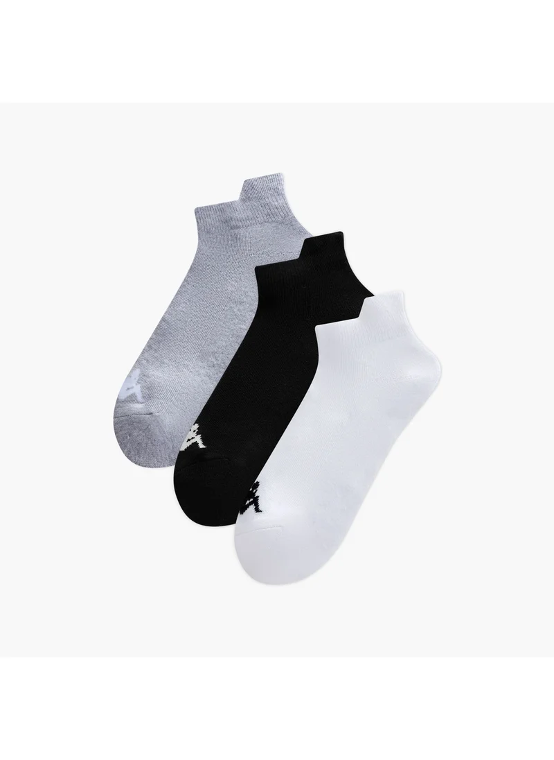 Kappa Set of 3 - Kappa Logo Print Ankle Length Socks