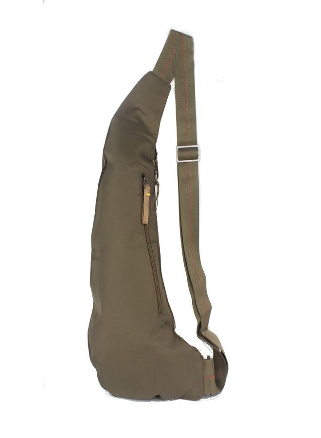 Innturt Nylon Sling Chest Bag Daypack Bicycle Travel Gym Backpack Large Army Green - Image 2