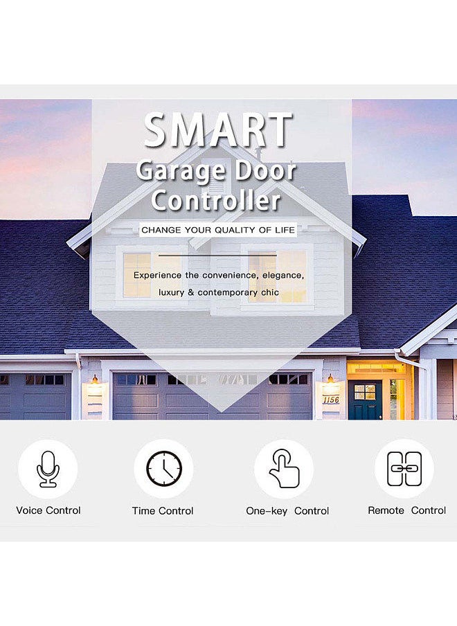 Generic - Tuya WiFi Switch Intelligent Garage Door Opener Controller SmartLife APP control - Image 1