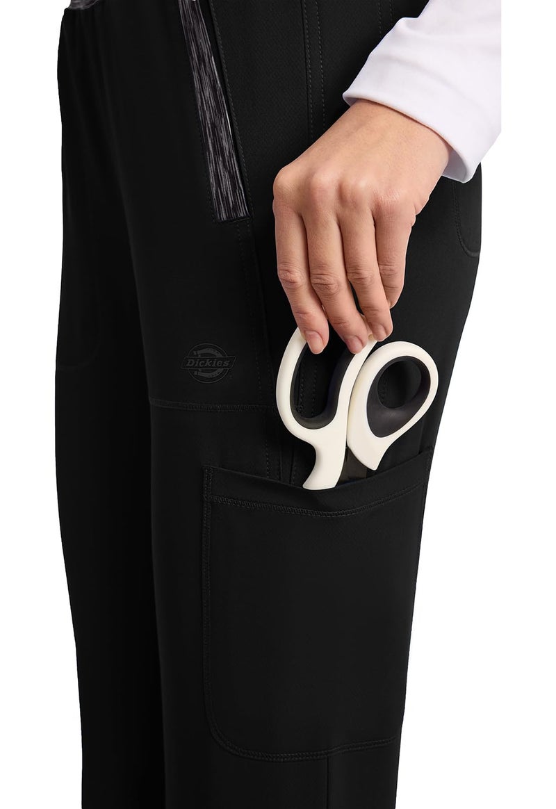 Dickies Dynamix Scrub Joggers for Women, Athletic-Inspired Plus Size DK185P, 2XL Petite, Black - Image 4