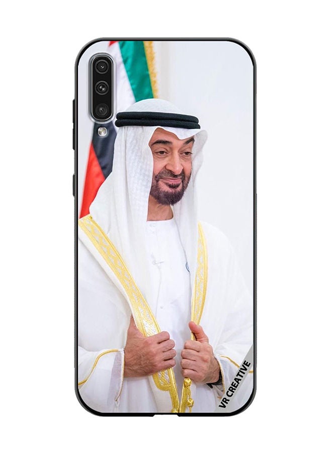 VR CREATIVE Protective Case Cover For Samsung Galaxy A50/A50s Sheikh Mohamed Bin Zayed Al Nahyan Design Multicolour - Image 1
