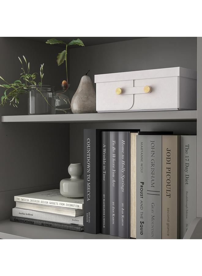 Zaboon Box With Compartments, White, 32X25X10 Cm  - Image 2