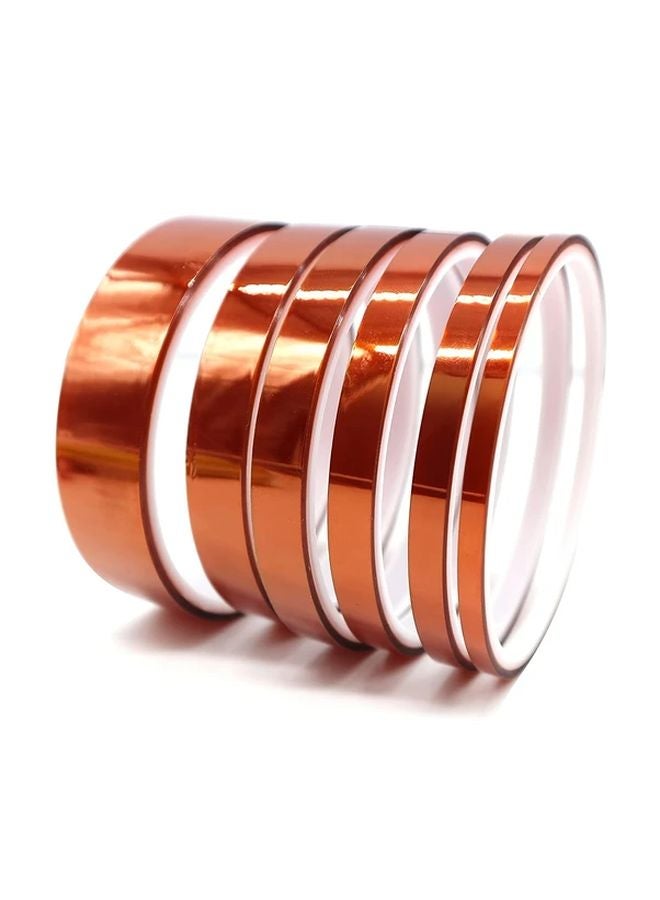 6 Sizes High Temperature Resistant Polyimide Tape 10m Each For PCB Circuit Board - Image 2