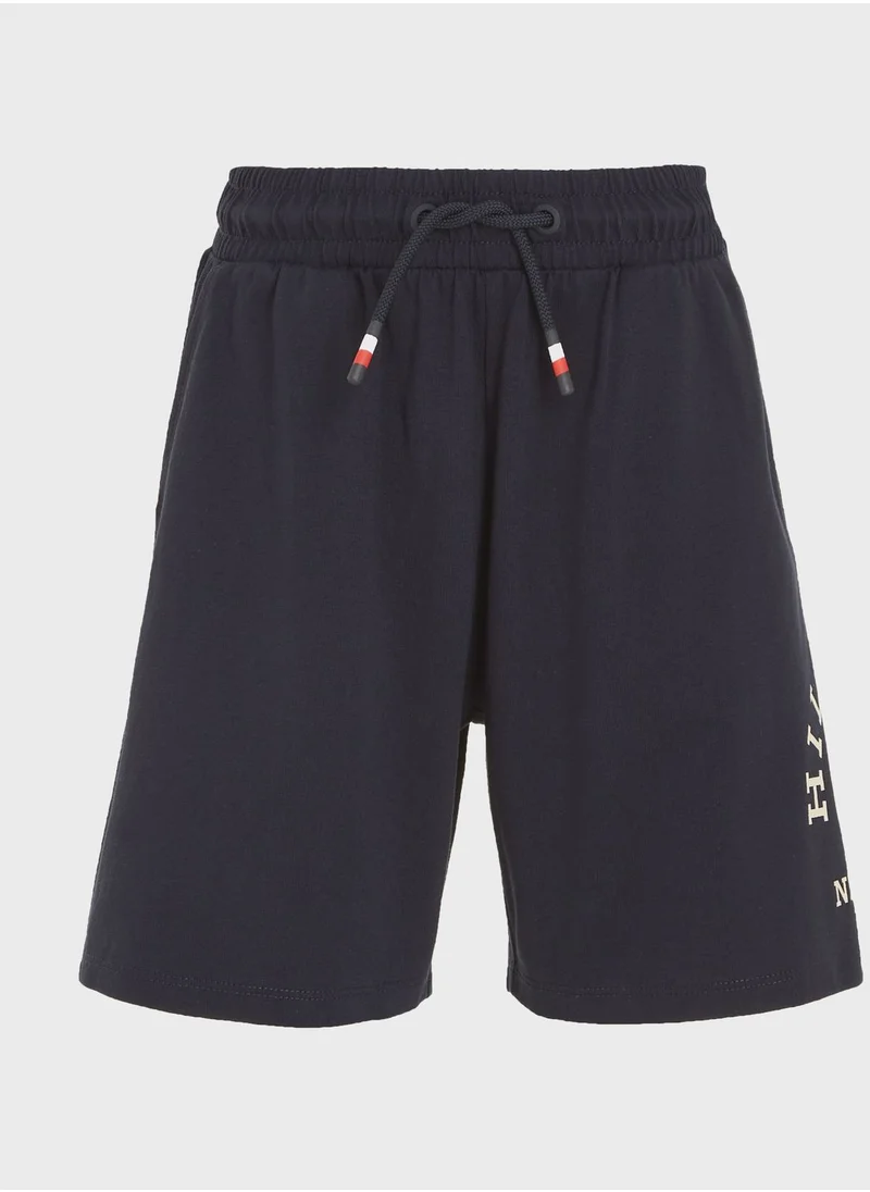 TOMMY HILFIGER Youth Monogram Sweat Shorts