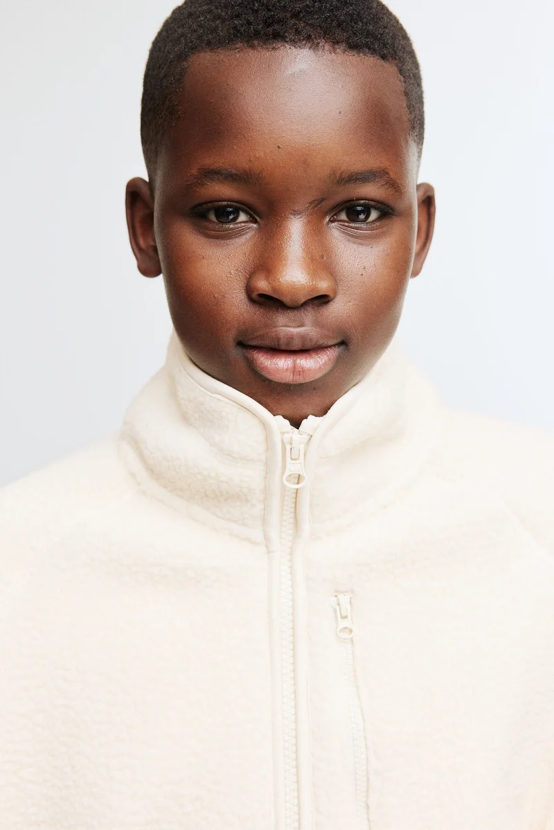 اتش اند ام جاكيت من نسيج تيدي