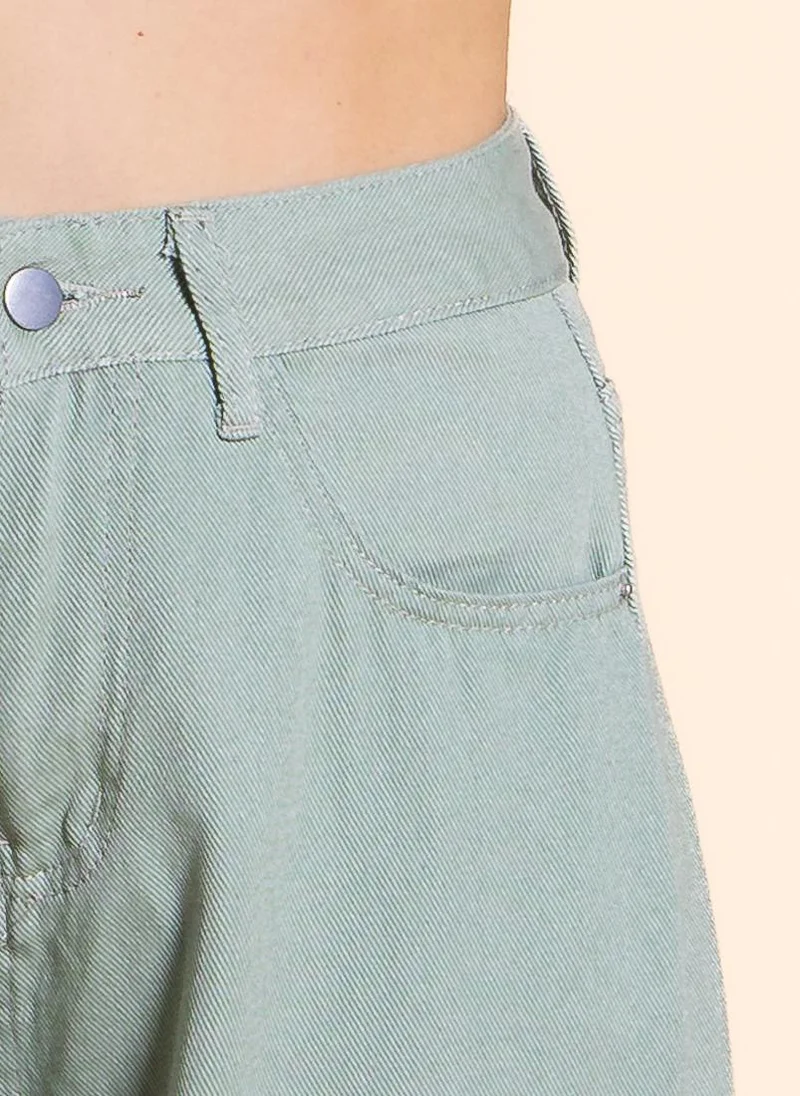SHAPES SOFT HIGH-WAIST WIDE LEG JEANS