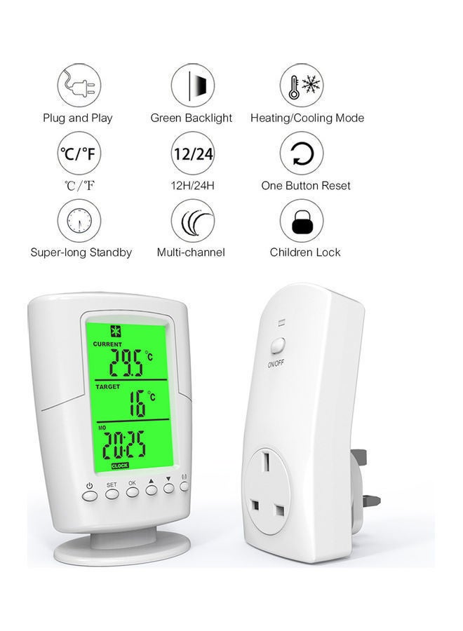 NIBEMINENT Smart Wireless Remote White - Image 5