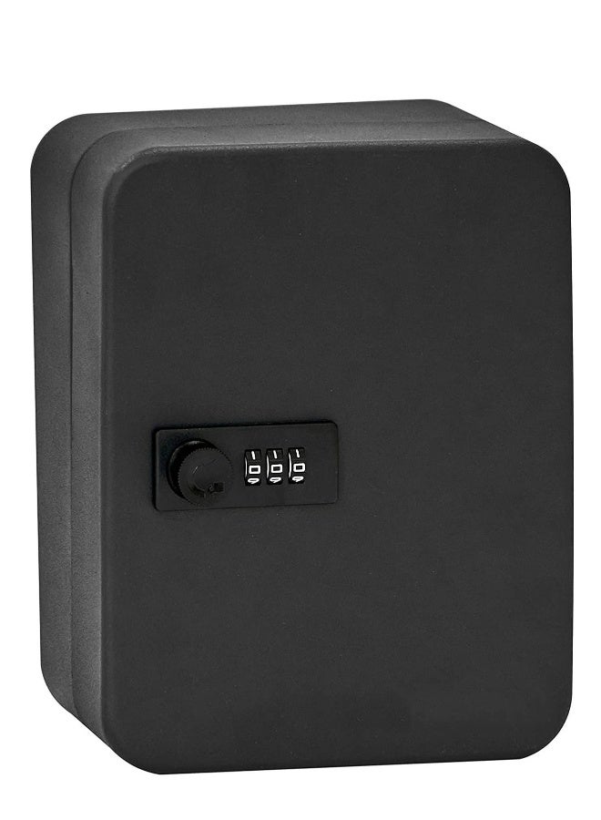 خزنة مفاتيح آمنة مع أقفال من 3 أرقام، تشمل 20 مثبتًا وبطاقات مفاتيح، حل أمني مثبت على الحائط لمنزلك أو مكتبك - Image 5