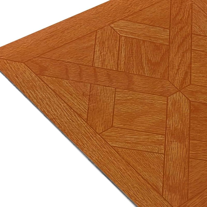 Achim بلاط فينيل ذاتي اللصق من تيفولي، 45 بلاطة - 12" × 12"، بلوط كلاسيكي - قشر و ألصق، أرضيات افعلها بنفسك للمطبخ، غرفة الطعام، غرف النوم، القبو والحمامات من ديكور المنزل - Image 5
