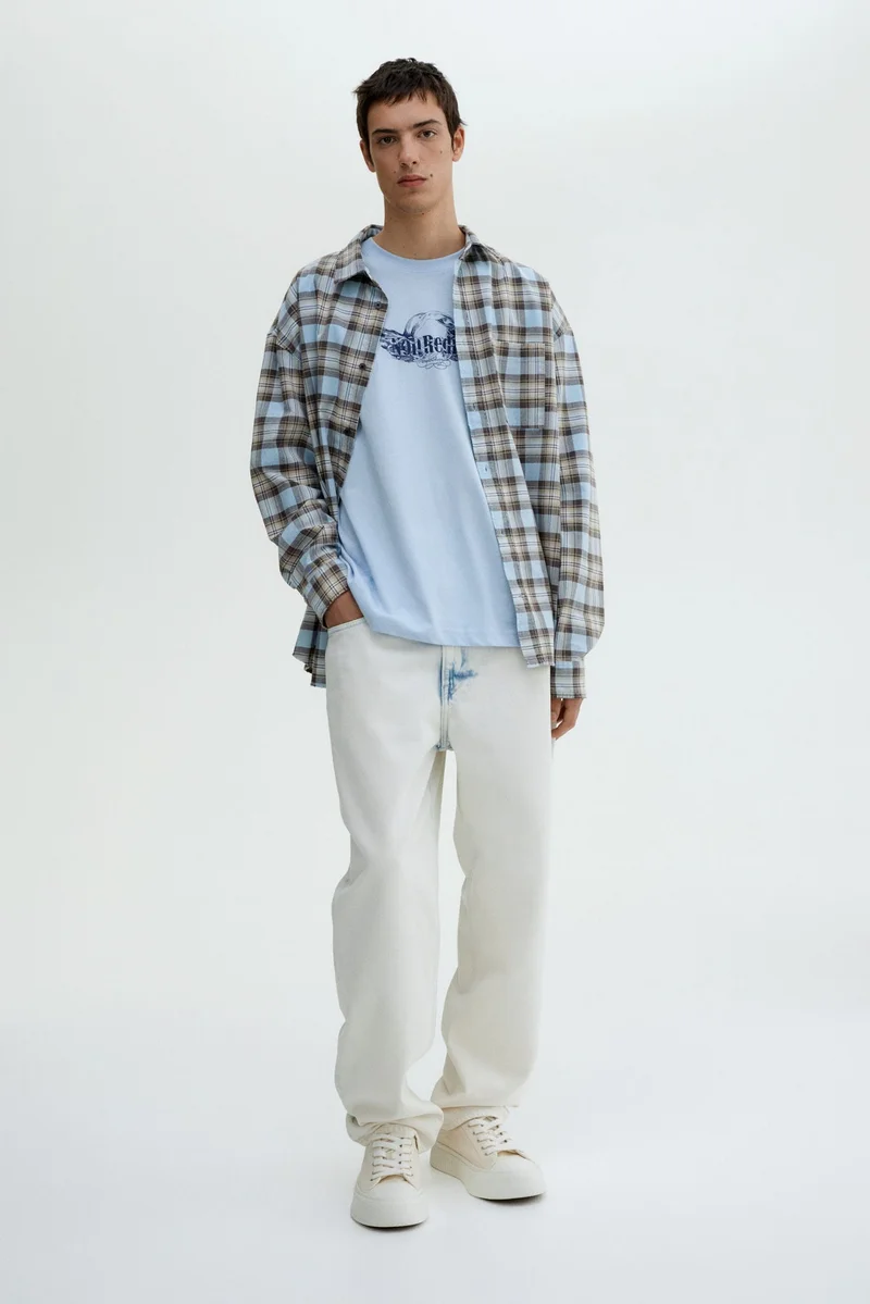 H&M Relaxed Fit Cotton T-shirt