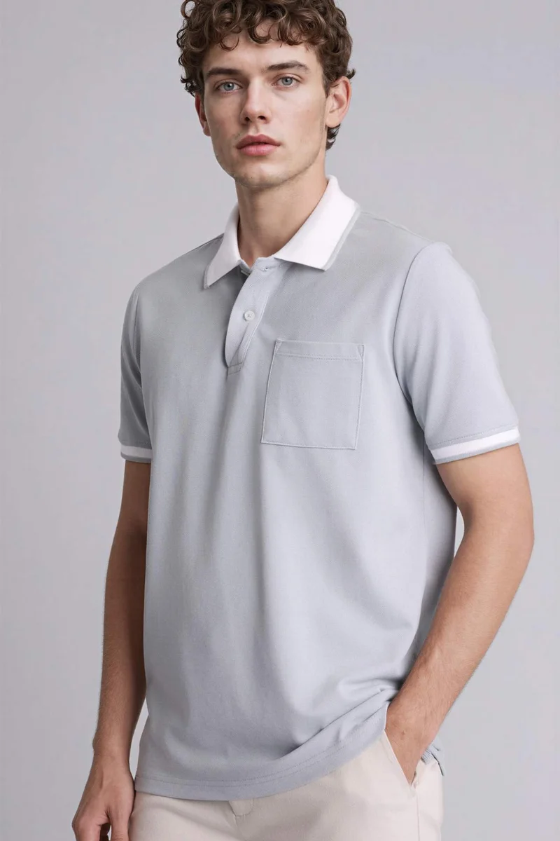 DeFacto Regular Fit Short Sleeved Polo T-Shirt