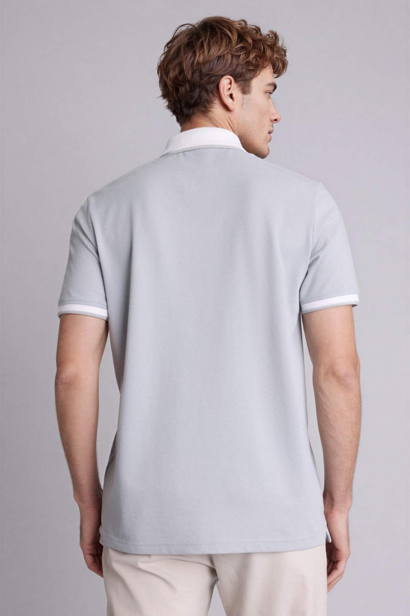 DeFacto Regular Fit Short Sleeved Polo T-Shirt - Image 4