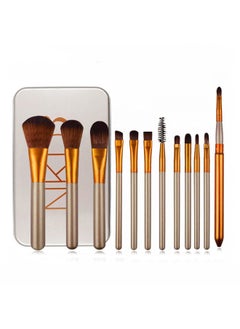 12 Pieces Makeup Brush Set