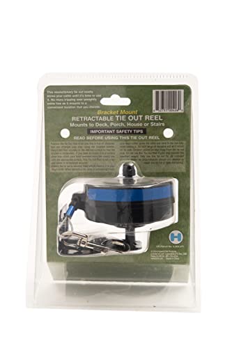 Lixit Bracket Mount and Stake Retractable Leash Tie Outs for Dogs (Bracket, Medium) - Image 5