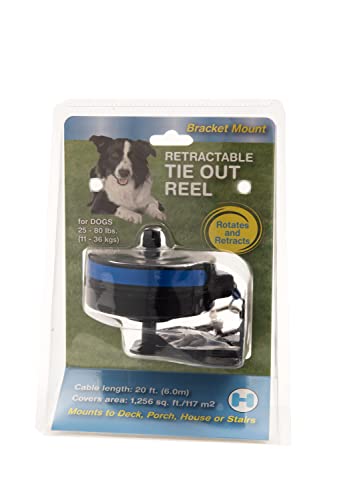Lixit Bracket Mount and Stake Retractable Leash Tie Outs for Dogs (Bracket, Medium) - Image 4