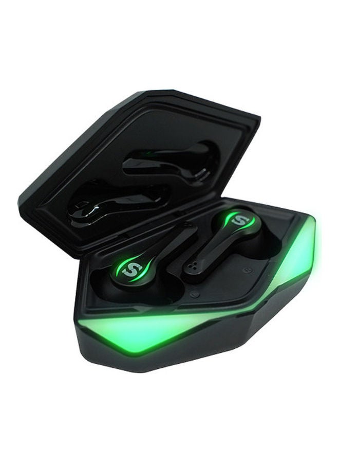 Switch Portable Lightweight Earbuds Black/Green - Image 4