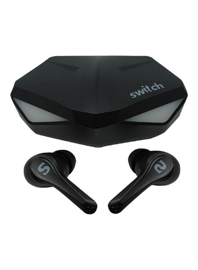 Switch Portable Lightweight Earbuds Black/Green - Image 2