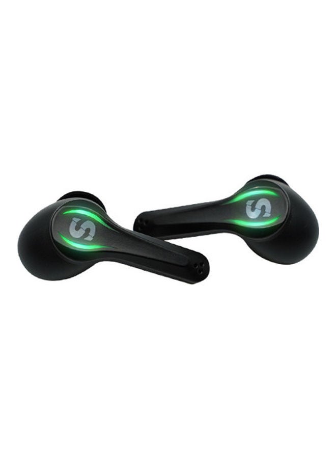 Switch Portable Lightweight Earbuds Black/Green - Image 3