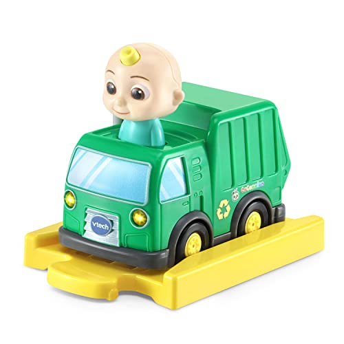 VTech CoCoMelon Go! Go! Smart Wheels JJ’s Recycling Truck and Track - Image 3