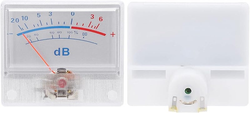 عداد VU متر DB متر من 20 إلى 6 ديسيبل مكبر صوت اختبار مستوى الصوت لاستوديو DIY المنزل السيارة - Image 4