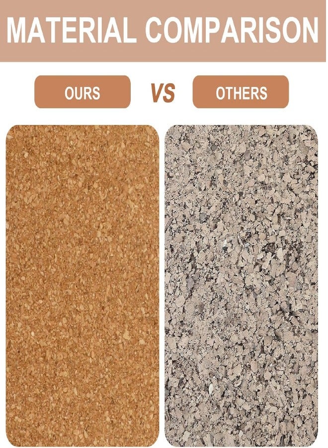 Generic Cork Board Strips, 3 Pack Cork Strips for Walls 15x2 Inch Small Cork Boards for Walls Self Adhesive with 50 Push Pins  - Image 4