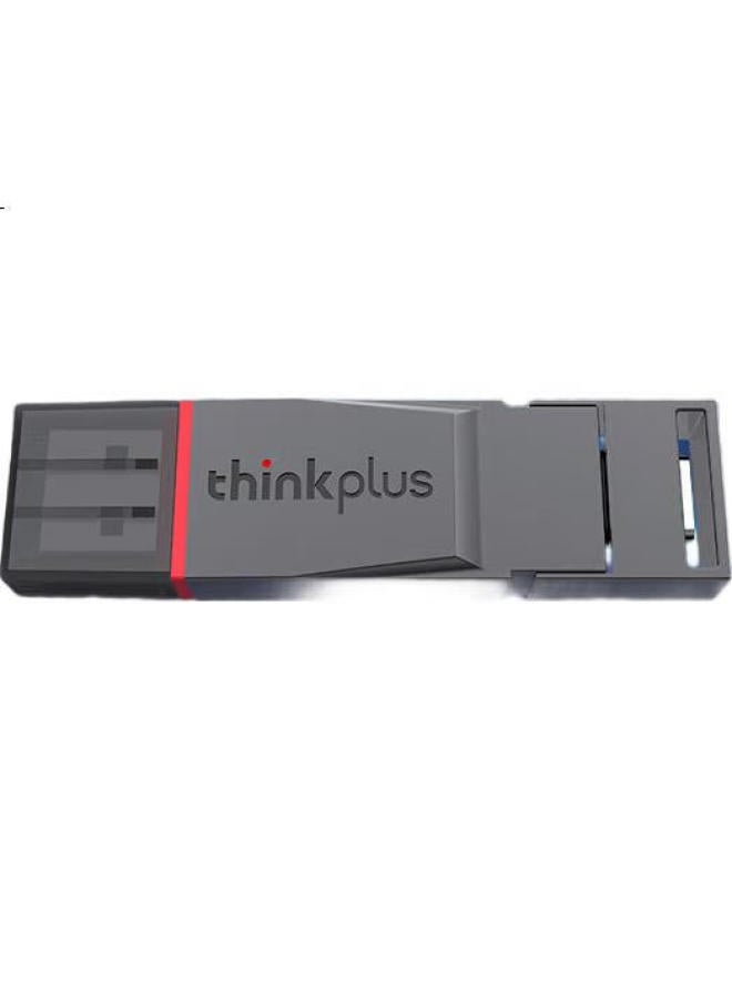 Thinkplus Lenovo Metal Usb Flash Drive, 128Gb, Usb3.2 High Read Speed, Type-C Dual Interface, Compatible With Phones And Computers, Business Office Usb Drive, Tu280 Series - Image 1