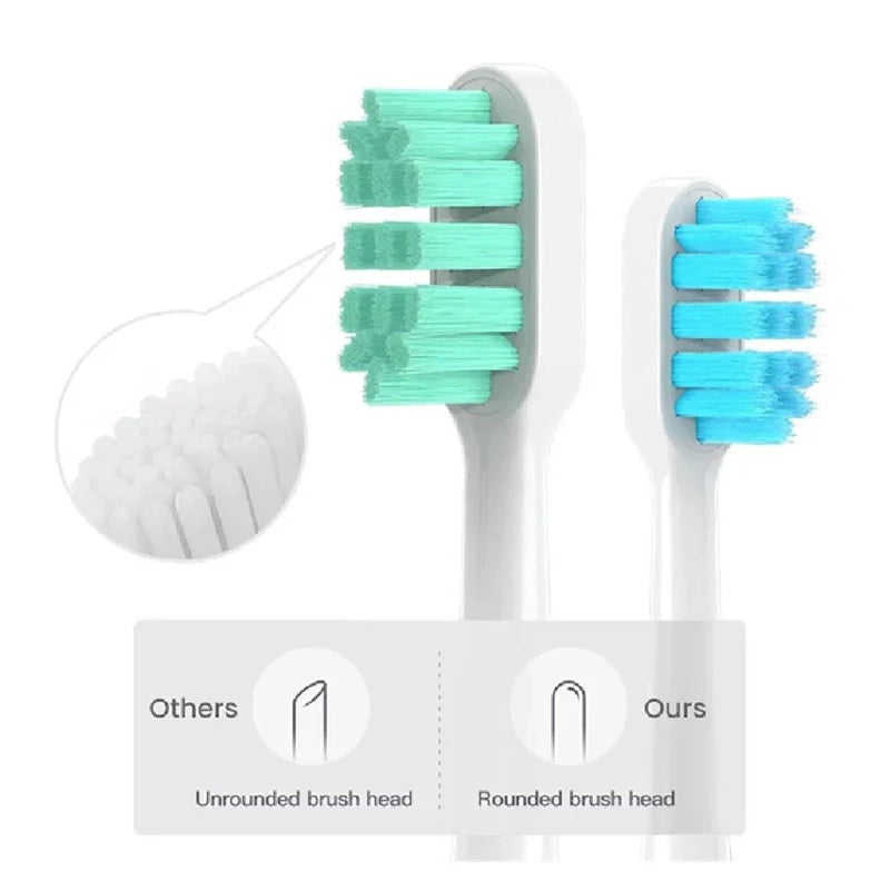 12pcs 4 Colors Soft Bristle Replacement Brush Heads For Oral Care Toothbrush - Image 5