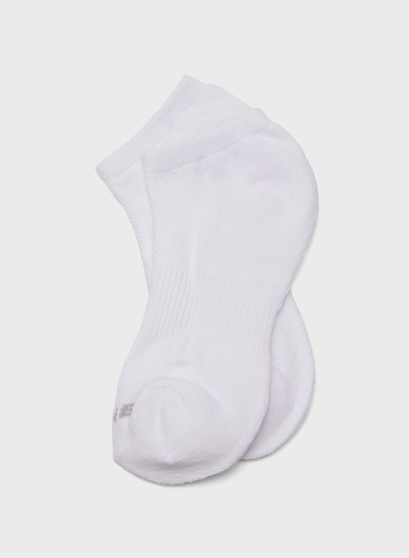 SKECHERS 3 Pack Terry No Show Socks - Image 4