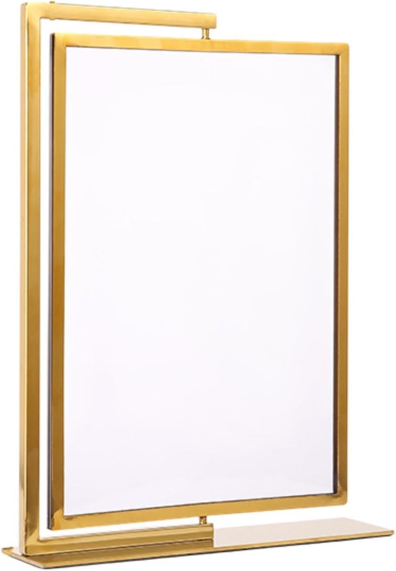 KT Board Display Stand for Pictures Desktop Sign Holder for Living, Gold - Image 1
