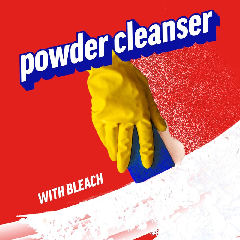 Ajax Powder Cleanser with Bleach - 21 ounce (Pack of 12) - Image 2