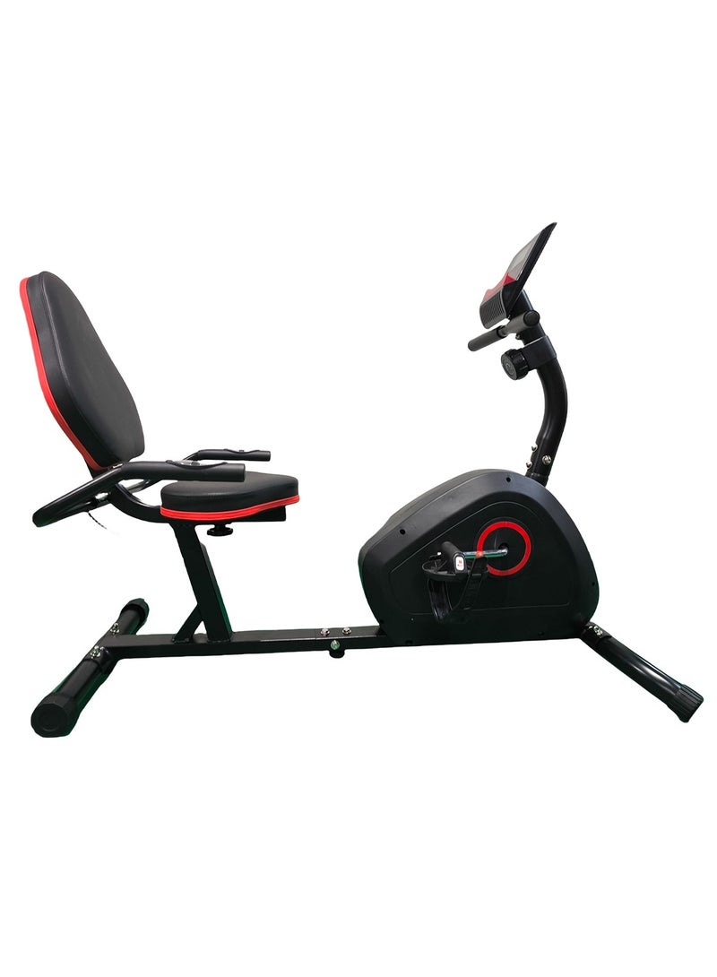 إي تي جي معدات اللياقة البدنية المنزلية الداخلية ، آلة بيضاوية ، دراجة ممارسة أفقية هادئة للغاية ، الوقت / السرعة / الأميال / السعرات الحرارية / معدل ضربات القلب - Image 2