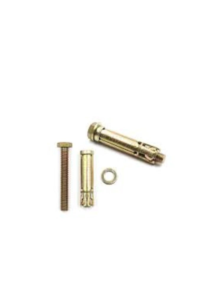KNP 10mm Fix Bolt Connect pack of 5 is a robust fastening solution designed for secure connections in a variety of applications including construction machinery assembly and automotive repairs. - Image 1