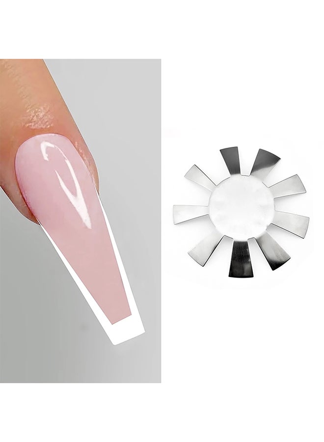 brunson Nails Cutter French Trimmer Acrylic Gel Tool Kit Size Tips Manicure Edge Art Manicure FNCS#U - Image 3