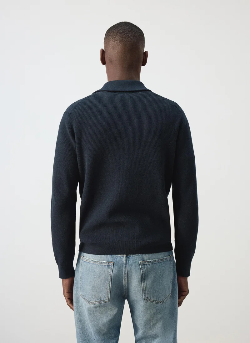 مانجو مان 100% Cotton Zip-Up Cardigan